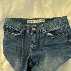 Charlotte Russe Slouchy Blue Boyfriend Jeans